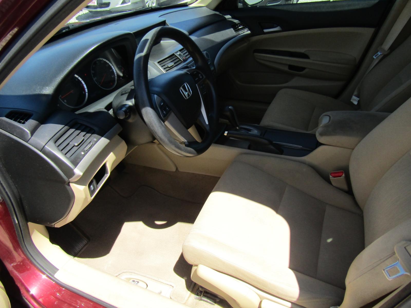 2012 Maroon /Tan Honda Accord (1HGCP2F35CA) , Automatic transmission, located at 15016 S Hwy 231, Midland City, AL, 36350, (334) 983-3001, 31.306210, -85.495277 - Photo #3